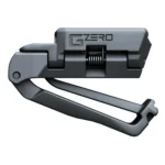 Recover Tactical GZERO IWB Clip Holster black side view with spring and open clip arm