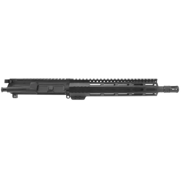 TacFire AR-15 Complete Upper, black right-side view with handguard, receiver and muzzle device