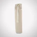 SportDOG Brand Natural Canvas Dummy, beige front view with metal eyelet and white cord