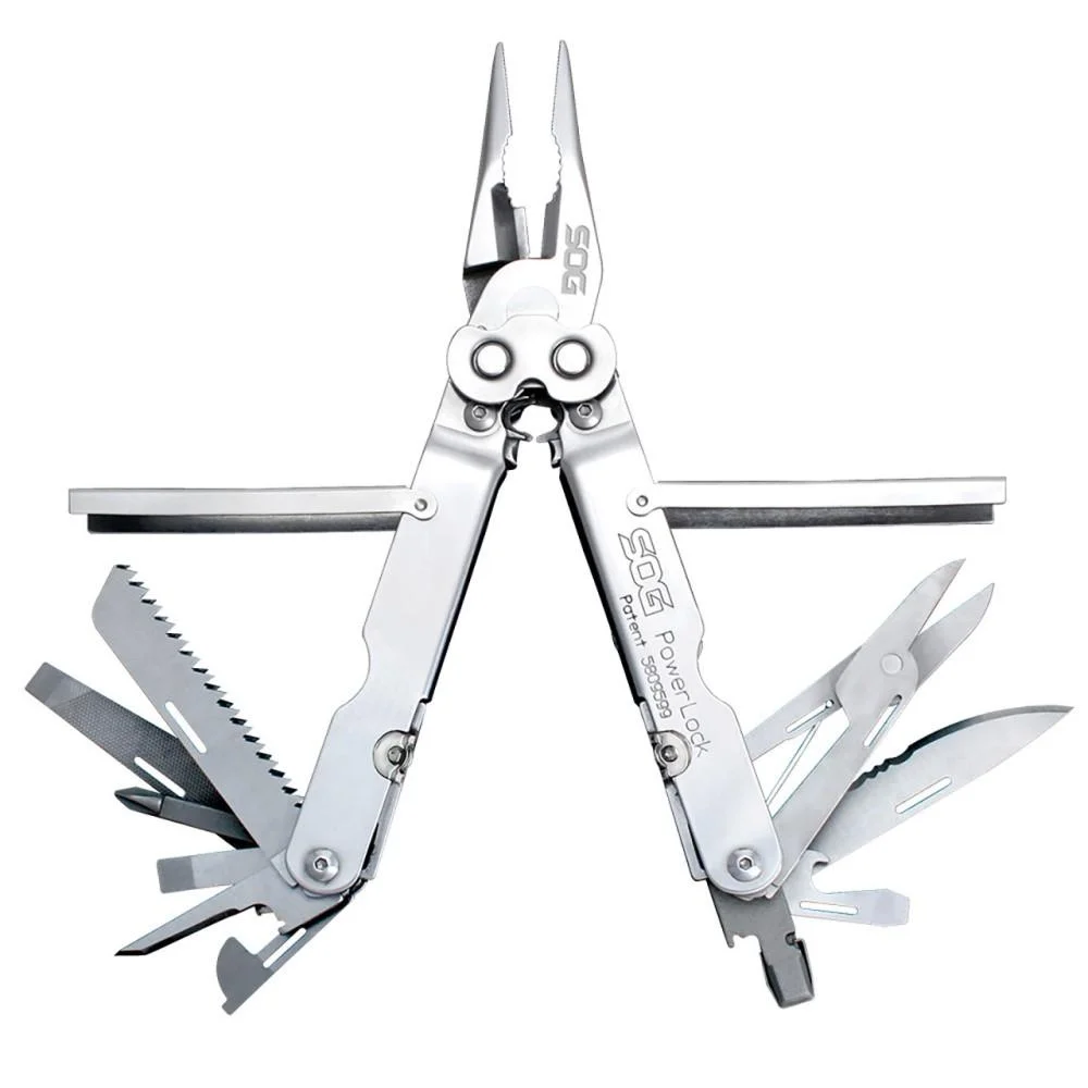 primary-39072 Sog Specialty Knives Inc. SOG Powerlock Scissors Multi-Tool with Nylon Sheath