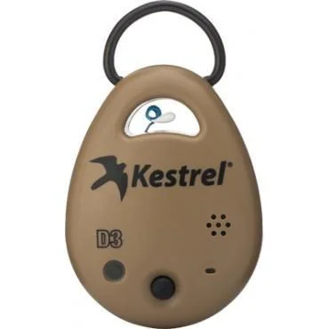 KESTREL METERS Kestrel DROP D3 Weather & Ballistics Monitor (Temp Humidity Pressure & DA ) - Tan
