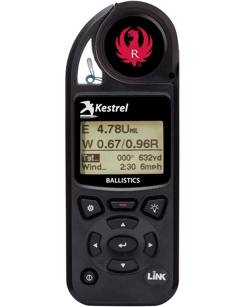 primary-39095 KESTREL METERS Kestrel 5700 Ruger Ballistics Weather Meter w/ Applied Ballistics & LiNK Black