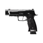 Sig Sauer Reserve Collection P320-SXG Handgun 9mm Luger 21rd Magazines(3) 3.9" Compensated Barrel Hi-Polish DLC