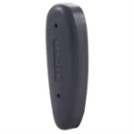 KICK-EEZ Dual Action Sporting Clay Recoil Pad, black angled front view with two mounting holes