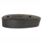 KICK-EEZ Magnum Recoil Pad, black side view with rounded profile and two mounting holes