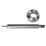 Lee Case Length Gage and Shell Holder silver gage rod and round shell holder