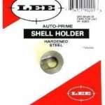 Lee Auto Prime Shell Holder #1, brass-colored holder on red and white retail card
