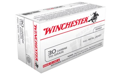 Winchester Ammunition WIN USA 30 CARB 110GR FMJ 50/500