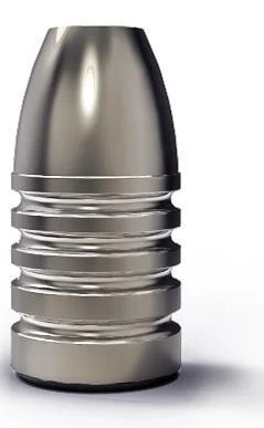 Lee Round Flat Nose Rifle Mould, Double Cavity with Handles Included