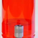 Lee Bulge Buster Kit, red translucent case with two silver metal components