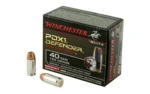 Winchester Ammunition WIN DEFENDER 40SW 165GR JHP 20/200