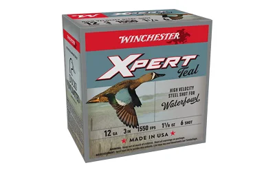 Winchester Ammunition WIN XPERT STEEL 12GA HV 3" #6 25/250