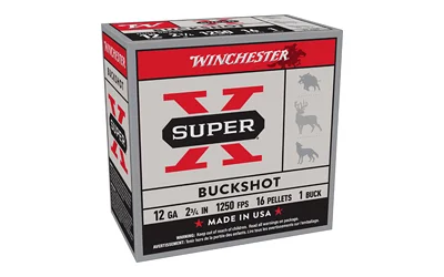 Winchester Ammunition WIN SUPERX 12GA 2.75 BUCKSHOT 25/250