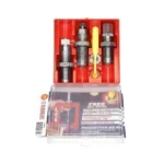 Lee Pacesetter 3-Die Rifle Set .458 Win Mag, three dies and yellow scoop in red plastic case
