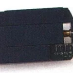 Lee Adjustable Charge Bar for Auto Disk, black rectangular charge bar with brass adjustment screw