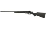 JTS SINGLE SHOT black break-action shotgun with synthetic stock, right-side view