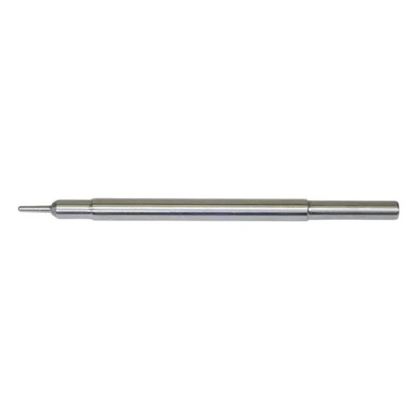 Lee Decapper Heavy Duty, side view of silver guided decapping rod