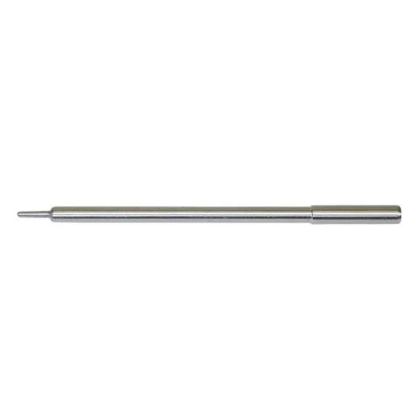 Lee Decapper Heavy Duty, silver metal rod shown horizontally with narrow pin end