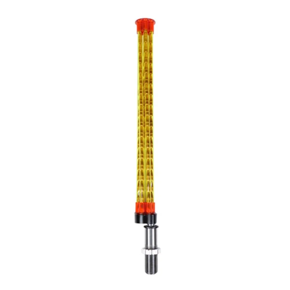 primary-39923 Lee Inline Bullet Feed Kit .22 cal, upright clear yellow feed tube with red caps and metal base