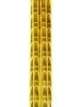 Lee Inline Bullet Feed Kit .26 cal, front view of yellow tube with red cap and metal adapter