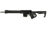 Patriot Ordnance Factory POF REVOLUTION 308 16.5 IN 10RD CA BLK, black rifle in right-side view