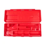 Lee Hand Press Molded Case Only, open red case with fitted tool compartments