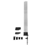 Lee Universal 5-Tube Case Feed Magazine, clear vertical tubes with black fittings