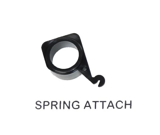 Lee Spring Attach for Select Lee Presses, black circular bracket with hooked end