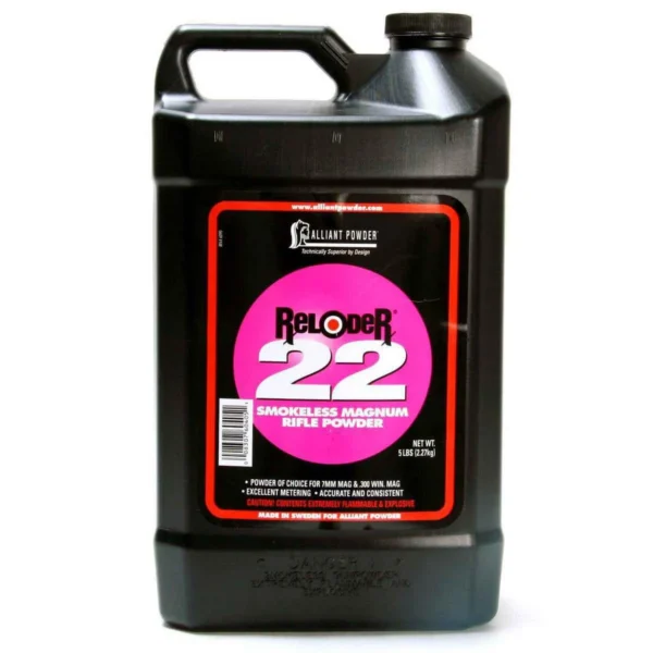 Alliant Powder Alliant Reloder 22 Rifle Powder 5 lbs