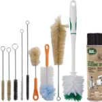 LEM Products Grinder Cleaning Kit with assorted brushes and aerosol can