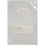LEM Products MaxVac Quart Vacuum Bags, clear textured bag stack in front view