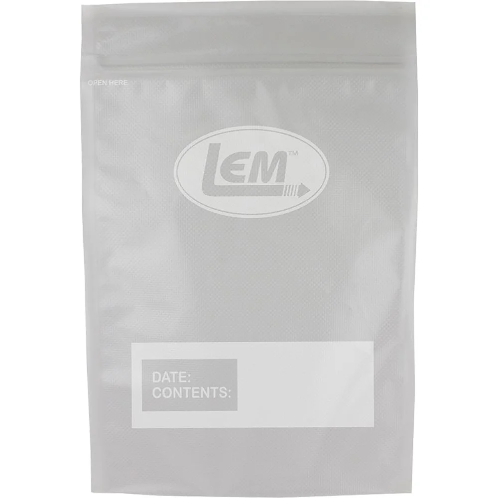 primary-40162 LEM Products MaxVac Zipper Top Vacuum Bags Gallon Size 11"x16" 20/ct