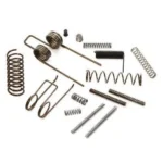 Black Rain Ordnance AR Spring Kit, assorted black and silver springs arranged on white