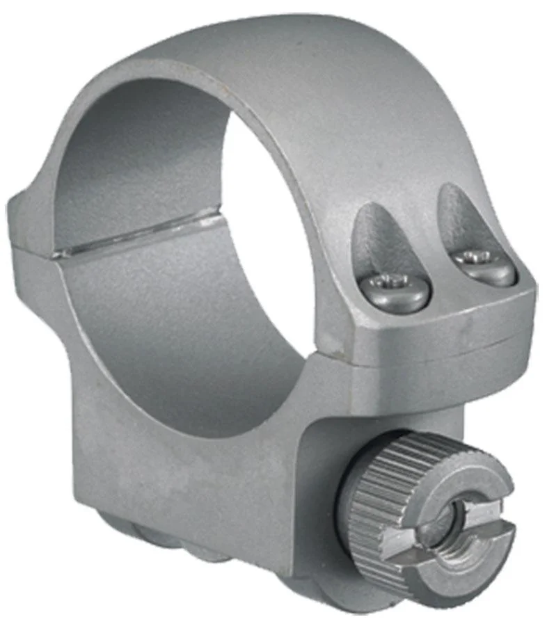 primary-40259 Sturm Ruger & Co Ruger Steel Scope Ring - Single (3KHM) 1" Low .812" Height - Hawkeye Matte Stainless Finish