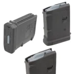 Ruger SR-556 AR-15 Rifle Magazine, black angled view showing three magazines