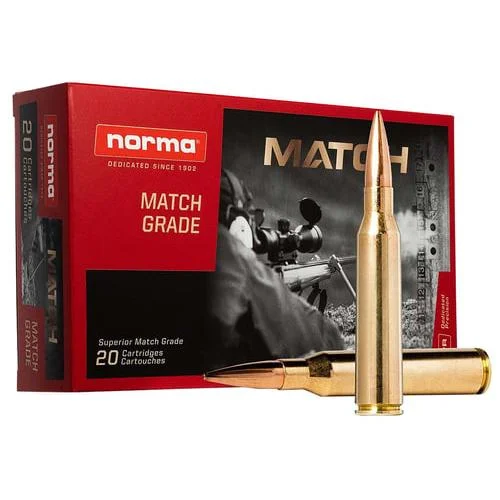 Norma Ammunition Norma Match King Rifle Ammunition .338 Norma Mag 300gr OTM 2657 fps 20/ct