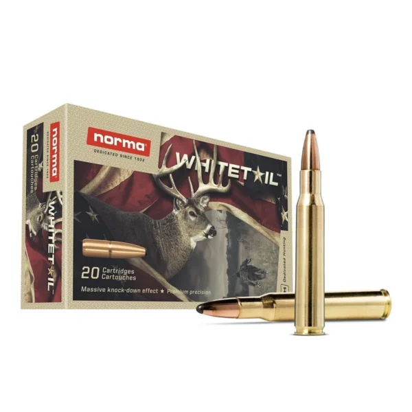 Norma Ammunition Norma WhiteTail Rifle Ammunition 30-30 Win 150gr SP 2362 fps 20/ct