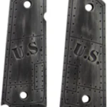 Hogue Inc. Hogue Govt. Model Aluminum - 1911 U.S. Green Distressed Grip