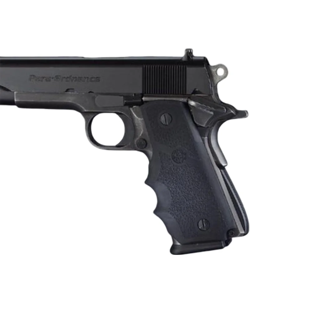 primary-40365 Hogue Para Ordnance Rubber Grips with Finger Grooves P-14 Rubber Grips with Finger Grooves