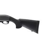 Hogue Shotgun Stock for Remington 870, black right-side view with grip and trigger area