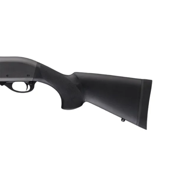 Hogue Shotgun Stock for Remington 870, black right-side view with grip and trigger area