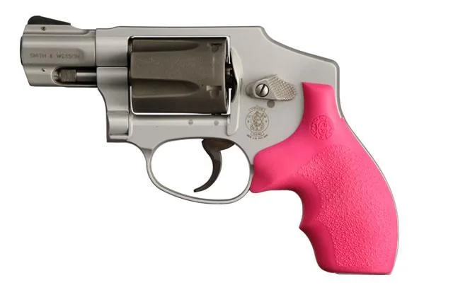 primary-40418 Hogue Inc. Hogue S&W J Frame Round Butt Rubber Bantam Style Grips