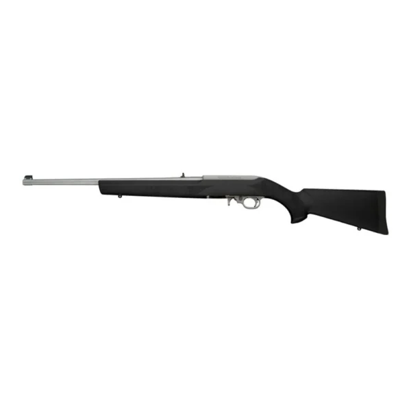 Hogue Youth Overmolded Rubber Stock for Ruger 10/22 in black, right-side view