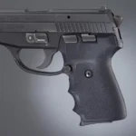 Hogue SIG Sauer Grips P239, black right-side pistol grip with finger grooves installed