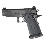 Hogue Wrapter Staccato P/XC/XL adhesive grip, black heavy grit texture shown in side view