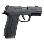 Hogue Wrapter Sig Sauer P365-XMacro adhesive grip, black grain texture shown in side view