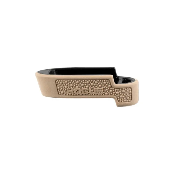 Hogue OverMolded Grip Extension Base Pad for S&W M&P Bodyguard 2.0, FDE side view