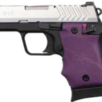 Hogue Inc. Hogue Ambi Safety Rubber Grip for Springfield Armory 911 9mm- Purple