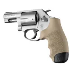 Hogue Inc. Hogue Overmolded Rubber Full Size Monogrip S&W Round Butt J-Frame Revolvers FDE