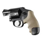 Hogue Inc. Hogue Overmolded Rubber Tamer Grip S&W Round Butt J-Frame Centennial Revolvers & Polymer M&P Bodyguard 38 FDE